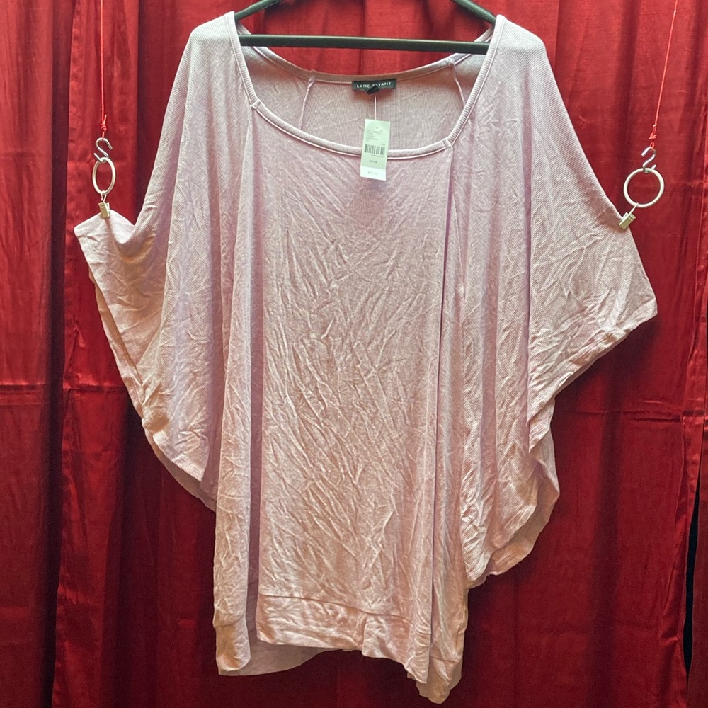 SOLD - Lane Bryant Plus Bell Sleeves Shirt Top Blouse 22 24 NWT